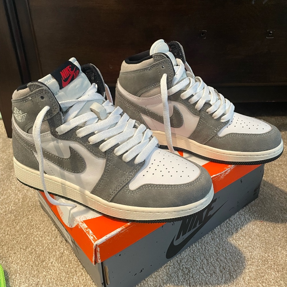AIR JORDAN 1 RETRO HIGH OG GS 'WASHED BLACK'